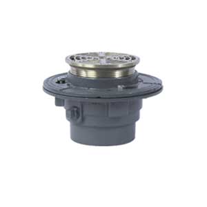 Floor Drain with Round and Square Strainer