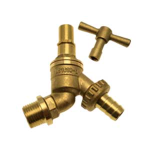 Bib Tap Lockshield Type